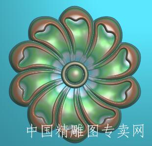 欧式洋花3d浮雕图石雕jdp素材L076